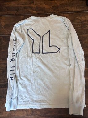 Young Life Light Blue Logo Long Sleeve Tee